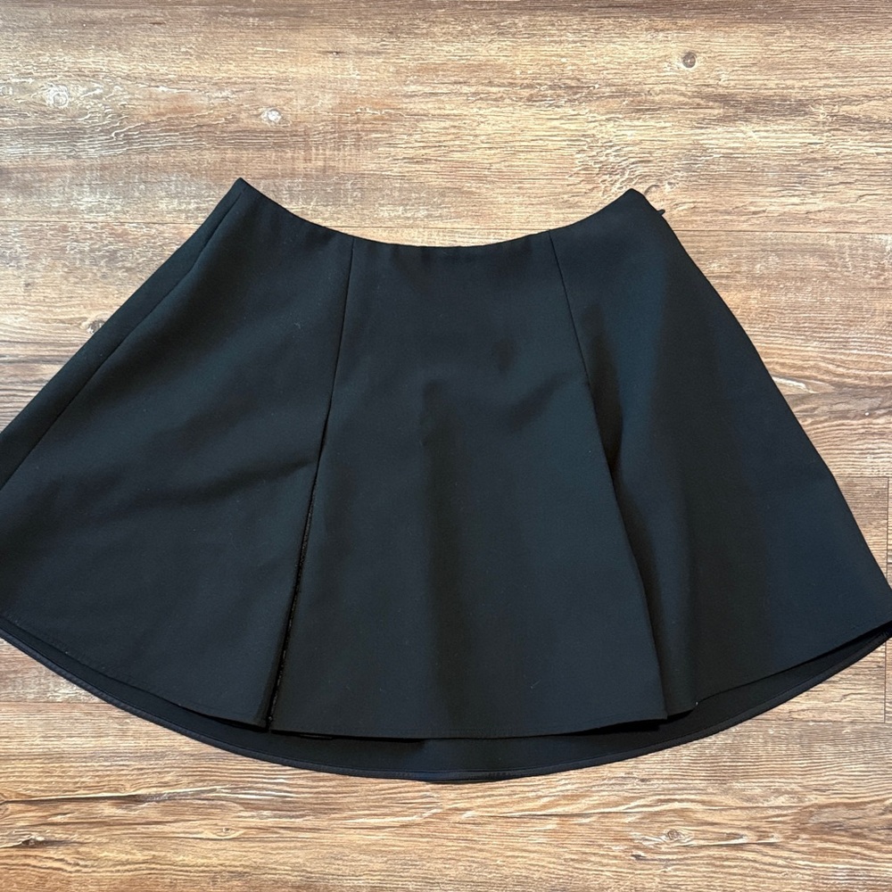 Elizabeth and James Elegant Black Mini Skirt